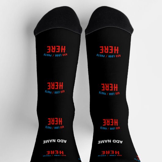MODERNE, STYLISCH ZOLLBARE, SCHWARZE VERIFIZIERTE SOCKEN (Oben)