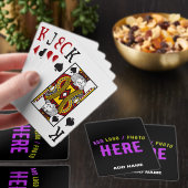 MODERNE, STYLISCH ZOLLBARE, SCHWARZE VERIFIZIERTE  SPIELKARTEN (Insitu)