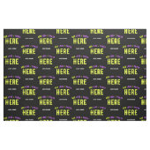 MODERNE, STYLISCH ZOLLBARE, SCHWARZE VERIFIZIERTE  STOFF (Fat Quarter (45,7 x 55,9 cm))