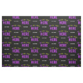MODERNE, STYLISCH ZOLLBARE, SCHWARZE VERIFIZIERTE  STOFF (Fat Quarter (45,7 x 55,9 cm))