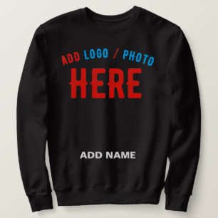 MODERNE, STYLISCH ZOLLBARE, SCHWARZE VERIFIZIERTE SWEATSHIRT