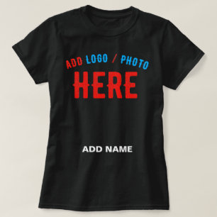 MODERNE, STYLISCH ZOLLBARE, SCHWARZE VERIFIZIERTE  T-Shirt