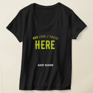 MODERNE, STYLISCH ZOLLBARE, SCHWARZE VERIFIZIERTE  T-Shirt