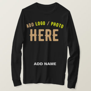 MODERNE, STYLISCH ZOLLBARE, SCHWARZE VERIFIZIERTE T-Shirt