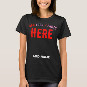 MODERNE, STYLISCH ZOLLBARE, SCHWARZE VERIFIZIERTE T-Shirt