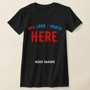 MODERNE, STYLISCH ZOLLBARE, SCHWARZE VERIFIZIERTE T-Shirt