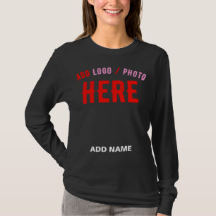 MODERNE, STYLISCH ZOLLBARE, SCHWARZE VERIFIZIERTE T-Shirt