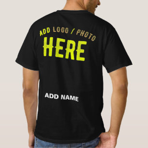 MODERNE, STYLISCH ZOLLBARE, SCHWARZE VERIFIZIERTE T-Shirt