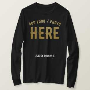 MODERNE, STYLISCH ZOLLBARE, SCHWARZE VERIFIZIERTE T-Shirt