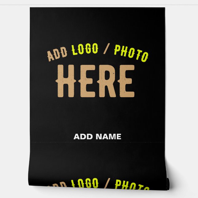 MODERNE, STYLISCH ZOLLBARE, SCHWARZE VERIFIZIERTE  TAPETE (Abrollen)