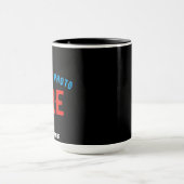 MODERNE, STYLISCH ZOLLBARE, SCHWARZE VERIFIZIERTE  TASSE (Zentrum)