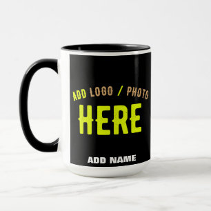 MODERNE, STYLISCH ZOLLBARE, SCHWARZE VERIFIZIERTE TASSE