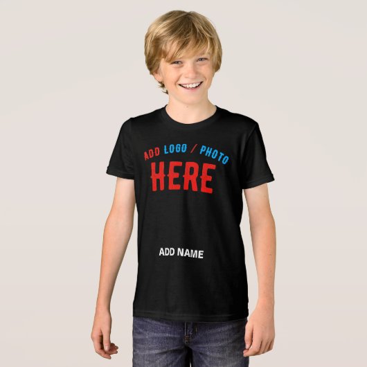 MODERNE, STYLISCH ZOLLBARE, SCHWARZE VERIFIZIERTE Tri-Blend SHIRT (Vorderseite voll)