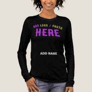 MODERNE, STYLISCH ZOLLBARE, SCHWARZE VERIFIZIERTE  Tri-Blend SHIRT
