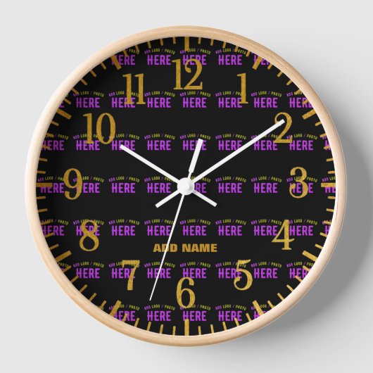 MODERNE, STYLISCH ZOLLBARE, SCHWARZE VERIFIZIERTE UHR (Vorderseite)