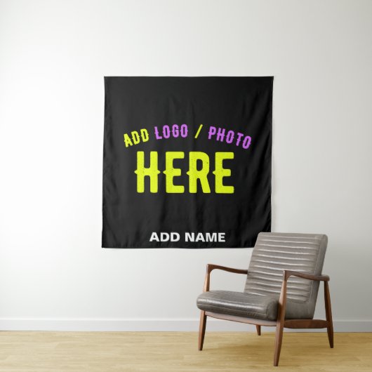 MODERNE, STYLISCH ZOLLBARE, SCHWARZE VERIFIZIERTE  WANDTEPPICH (Beispiel)