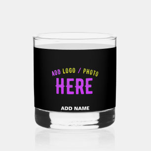 MODERNE, STYLISCH ZOLLBARE, SCHWARZE VERIFIZIERTE  WHISKYGLAS
