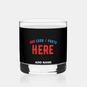 MODERNE, STYLISCH ZOLLBARE, SCHWARZE VERIFIZIERTE WHISKYGLAS