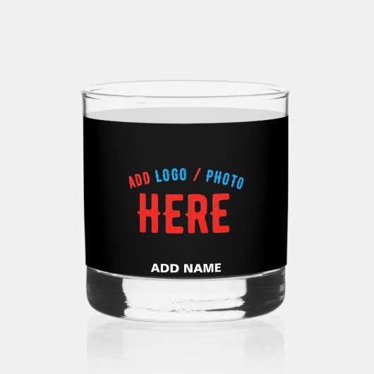 MODERNE, STYLISCH ZOLLBARE, SCHWARZE VERIFIZIERTE WHISKYGLAS (Vorderseite)