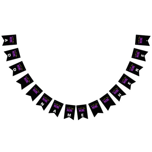 MODERNE, STYLISCH ZOLLBARE, SCHWARZE VERIFIZIERTE  WIMPELKETTE (Alle)