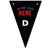 MODERNE, STYLISCH ZOLLBARE, SCHWARZE VERIFIZIERTE WIMPELKETTE (Zweite Fahne)