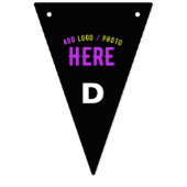 MODERNE, STYLISCH ZOLLBARE, SCHWARZE VERIFIZIERTE WIMPELKETTE (Dritte Fahne)