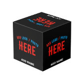 MODERNE, STYLISCH ZOLLBARE, SCHWARZE VERIFIZIERTE  WÜRFEL (Rückseite Schrägansicht)