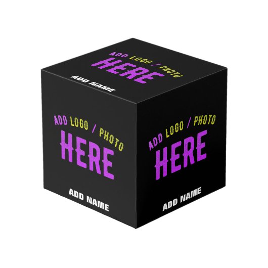 MODERNE, STYLISCH ZOLLBARE, SCHWARZE VERIFIZIERTE  WÜRFEL (Vorderseite Schrägansicht)