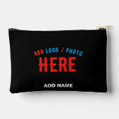 MODERNE, STYLISCH ZOLLBARE, SCHWARZE VERIFIZIERTE  ZUBEHÖRTASCHE (Rückseite)