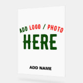 MODERNE, STYLISCH ZOLLBARE WEISSE, ÜBERPRÜFT MARKI ACRYLSCHILD (Winkel)