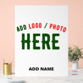 MODERNE, STYLISCH ZOLLBARE WEISSE, ÜBERPRÜFT MARKI ACRYLSCHILD (Hochzeit)