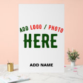 MODERNE, STYLISCH ZOLLBARE WEISSE, ÜBERPRÜFT MARKI ACRYLSCHILD (Hochzeit)