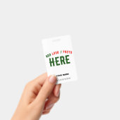 MODERNE, STYLISCH ZOLLBARE WEISSE, ÜBERPRÜFT MARKI AUSWEIS (Handheld)