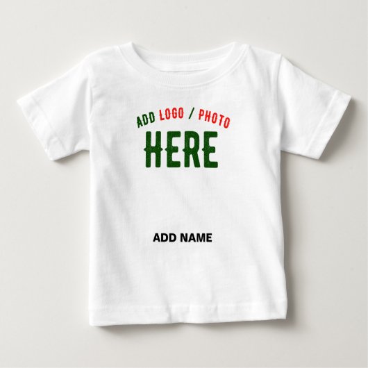 MODERNE, STYLISCH ZOLLBARE WEISSE, ÜBERPRÜFT MARKI BABY T-SHIRT (Vorderseite)