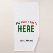 MODERNE, STYLISCH ZOLLBARE WEISSE, ÜBERPRÜFT MARKI BADEHANDTUCH (Badehandtuch)