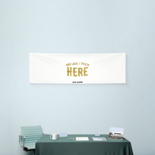 MODERNE, STYLISCH ZOLLBARE WEISSE, ÜBERPRÜFT MARKI BANNER (Messeveranstaltung)