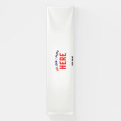 MODERNE, STYLISCH ZOLLBARE WEISSE, ÜBERPRÜFT MARKI BANNER (Vertikal)