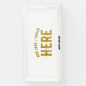 MODERNE, STYLISCH ZOLLBARE WEISSE, ÜBERPRÜFT MARKI BANNER (Vertikal)