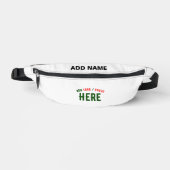 MODERNE, STYLISCH ZOLLBARE WEISSE, ÜBERPRÜFT MARKI BAUCHTASCHE (Vorderseite)