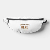 MODERNE, STYLISCH ZOLLBARE WEISSE, ÜBERPRÜFT MARKI BAUCHTASCHE (Ablage )