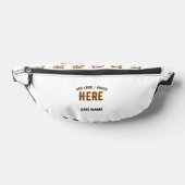 MODERNE, STYLISCH ZOLLBARE WEISSE, ÜBERPRÜFT MARKI BAUCHTASCHE (Ablage )