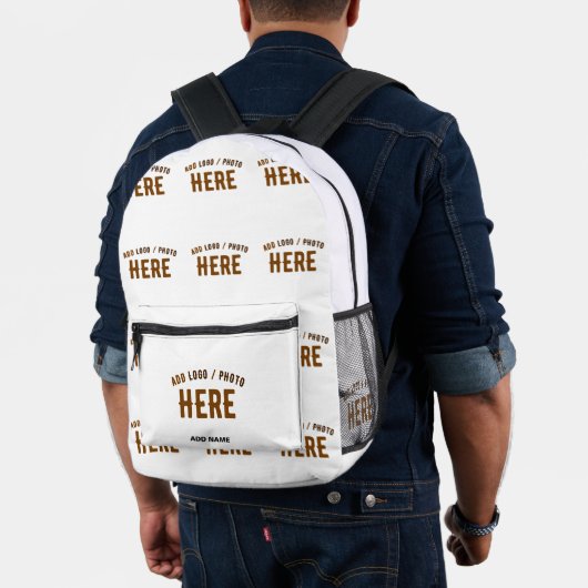 MODERNE, STYLISCH ZOLLBARE WEISSE, ÜBERPRÜFT MARKI BEDRUCKTER RUCKSACK (Insitu (Modell))