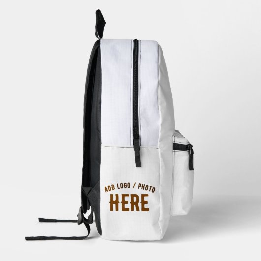 MODERNE, STYLISCH ZOLLBARE WEISSE, ÜBERPRÜFT MARKI BEDRUCKTER RUCKSACK (Links)