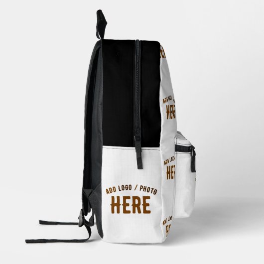 MODERNE, STYLISCH ZOLLBARE WEISSE, ÜBERPRÜFT MARKI BEDRUCKTER RUCKSACK (Links)