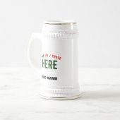 MODERNE, STYLISCH ZOLLBARE WEISSE, ÜBERPRÜFT MARKI BIERGLAS (Vorderseite Links)