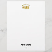 MODERNE, STYLISCH ZOLLBARE WEISSE, ÜBERPRÜFT MARKI BRIEFBOGEN (Rückseite)