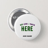 MODERNE, STYLISCH ZOLLBARE WEISSE, ÜBERPRÜFT MARKI BUTTON (Vorne & Hinten)