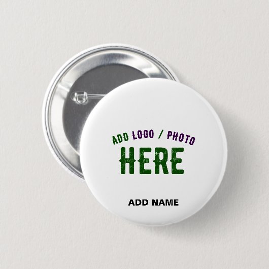 MODERNE, STYLISCH ZOLLBARE WEISSE, ÜBERPRÜFT MARKI BUTTON (Vorne & Hinten)