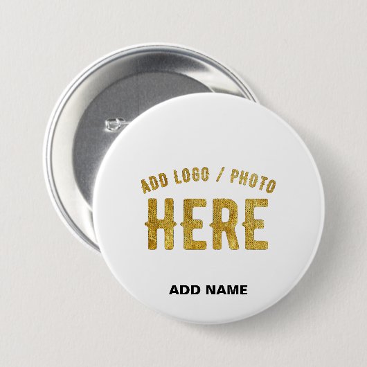 MODERNE, STYLISCH ZOLLBARE WEISSE, ÜBERPRÜFT MARKI BUTTON (Vorne & Hinten)