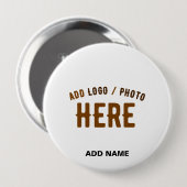 MODERNE, STYLISCH ZOLLBARE WEISSE, ÜBERPRÜFT MARKI BUTTON (Vorne & Hinten)